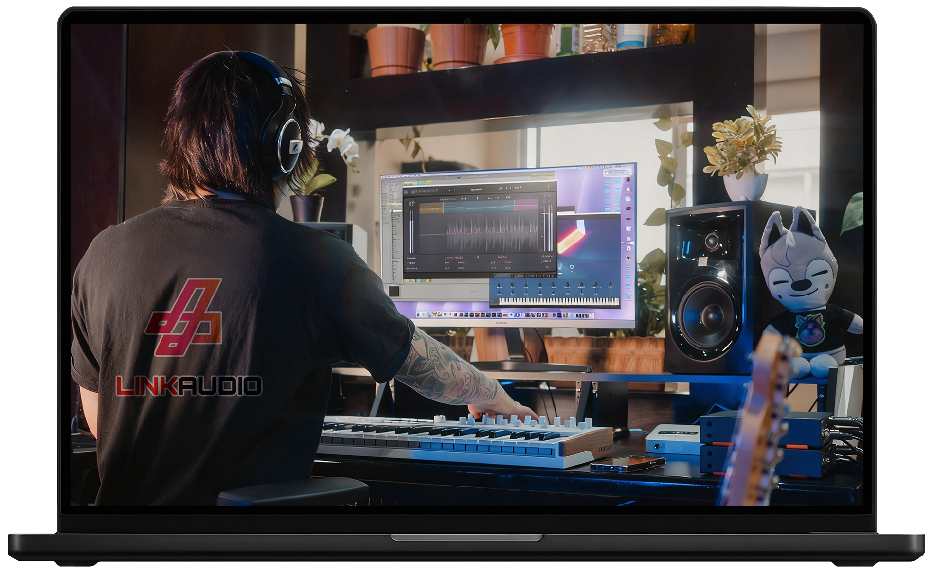 ControlHub Plugin in DAW