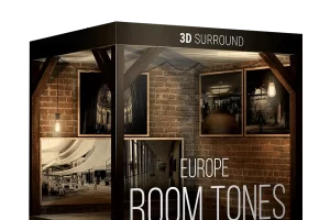 Boom Library Room Tones Europe Stereo Edition and 3D Surround Edition [WAV]