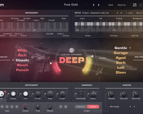 UJAM Virtual Drummer DEEP v2.5.0 [WiN]
