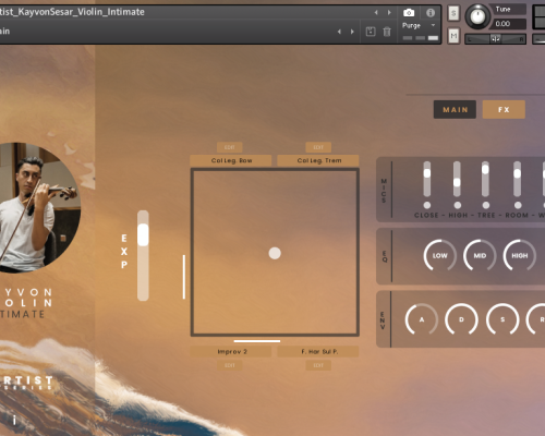 Inletaudio Kayvon Violin Intimate [KONTAKT]