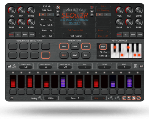 Audiofier SEQui2R EX v1.3 [KONTAKT]