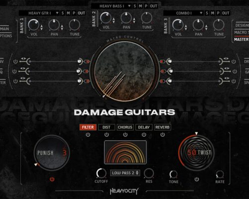 Heavyocity Damage Guitars [KONTAKT]