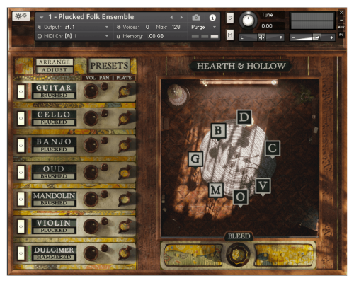 Spitfire Audio Hearth and Hollow Plucked Folk Ensemble [KONTAKT]