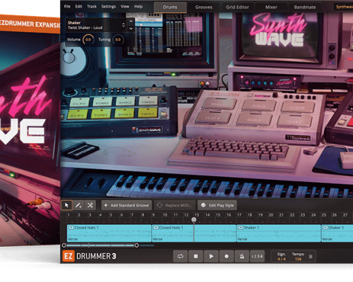 Toontrack Synthwave EZX [EZDrummer, Superior Drummer]