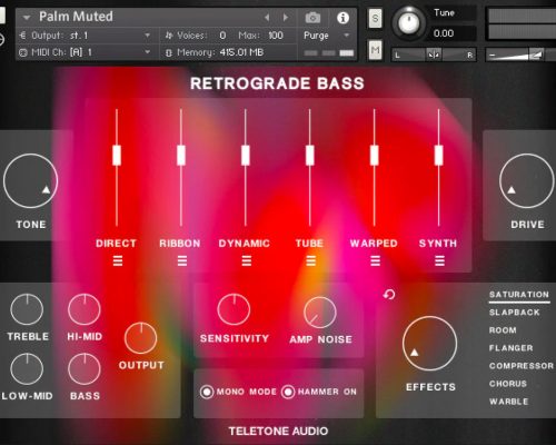 Teletone Audio Retrograde Bass [KONTAKT]