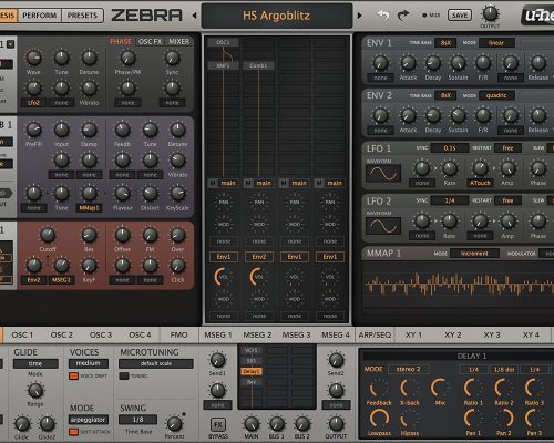 u-he Zebra Legacy v2.9.4 [WiN, MacOSX]