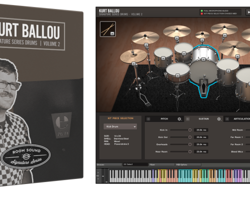 Room Sound Kurt Ballou Signature Series Drums Vol.2 [KONTAKT]