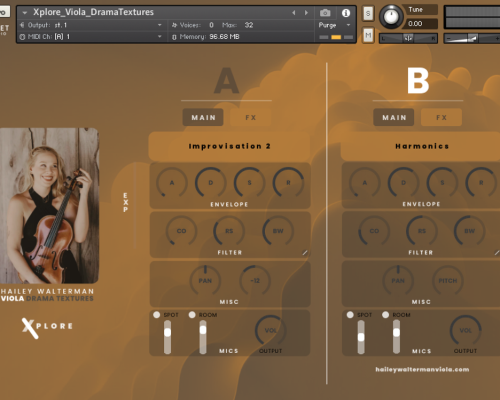 Inletaudio Viola Drama Textures [KONTAKT]