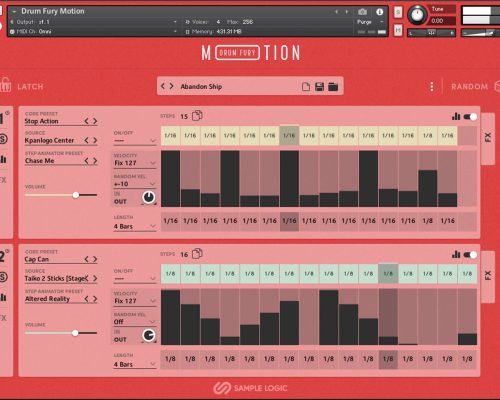 Sample Logic Drum Fury Motion [KONTAKT]