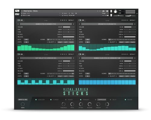 Vir2 Instruments Vital Series Sticks [KONTAKT]