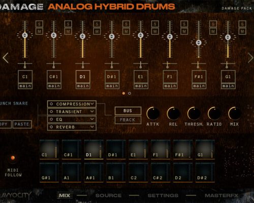 Heavyocity Analog Hybrid Drums [KONTAKT]