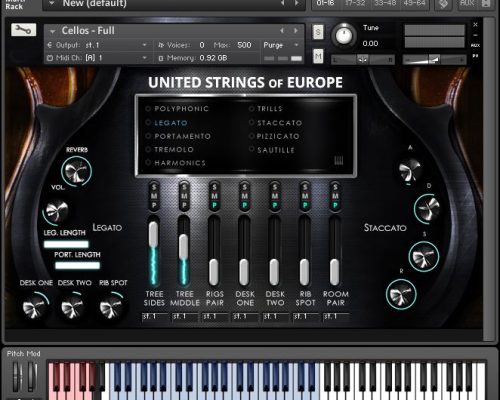 Auddict United Strings of Europe: Cellos [KONTAKT]