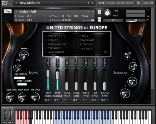 Auddict United Strings of Europe: Violas [KONTAKT]