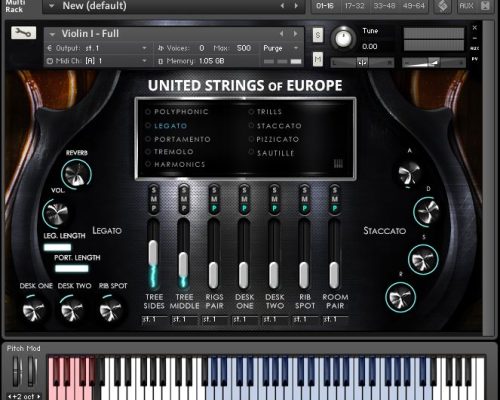 Auddict United Strings of Europe First Violins [KONTAKT]