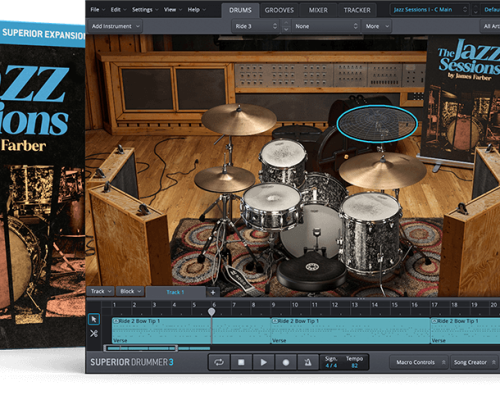 Toontrack The Jazz Sessions SDX (SOUNDBANK) [Superior Drummer]