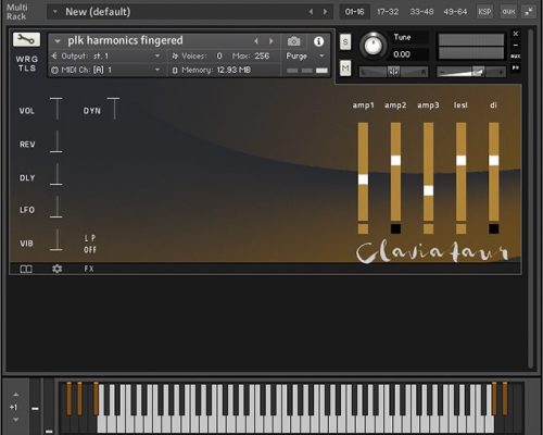 Wrongtools Plucked Clavinets [KONTAKT]