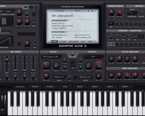 Synapse Audio DUNE 3 v3.6.0 [WiN, MacOSX]