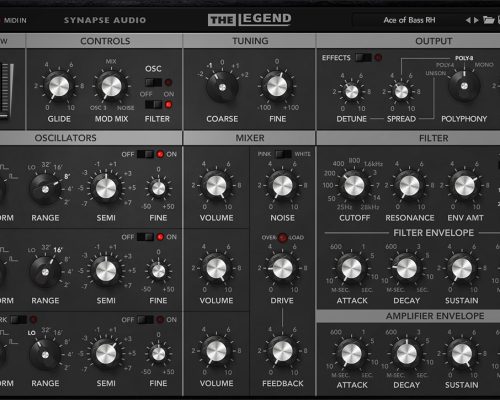 Synapse Audio The Legend v1.5.0 [WiN, MacOSX]