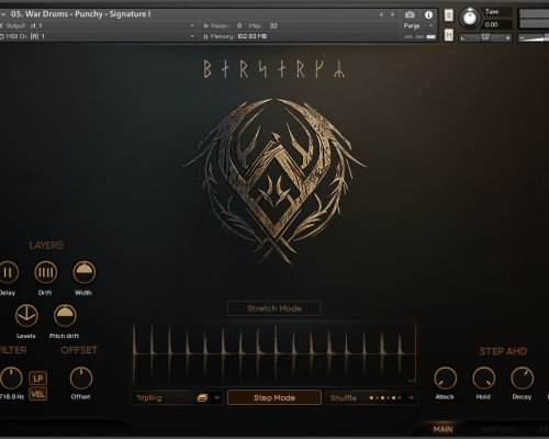 KeepForest Berserkr Pro Tribal Punk Folk Drums [KONTAKT]