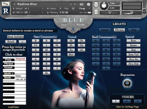 RealiTone RealiVox Blue [KONTAKT]