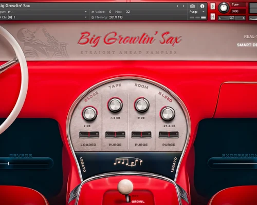 Straight Ahead Samples Big Growlin Sax v1.1 [KONTAKT]