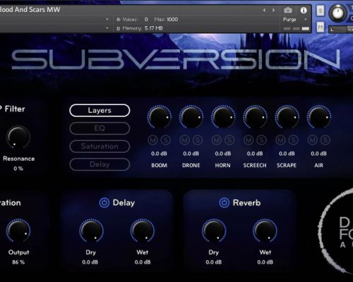 Dark Force Audio Subversion [KONTAKT]