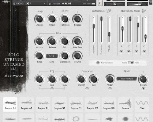 Westwood Instruments Solo Strings Untamed v2.1 [KONTAKT]