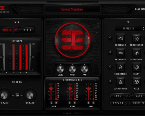 Cinematic Tools Tommee Profitt Percussion v1.0.1 [KONTAKT]