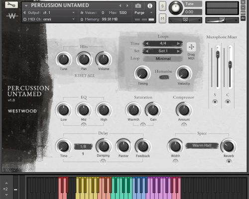 Westwood Instruments Percussion Untamed [KONTAKT]