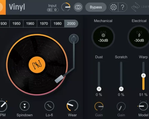 iZotope Vinyl v1.12.1.275 [MacOSX]