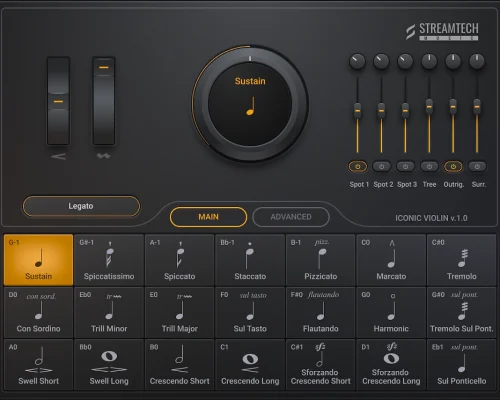 Streamtech Music Iconic Violin [KONTAKT]