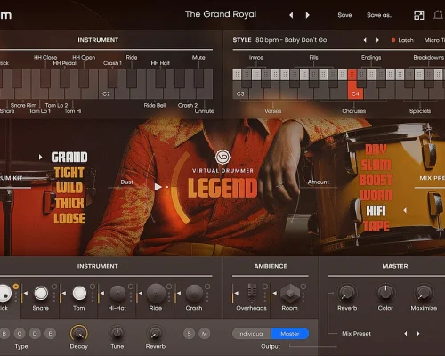 UJAM Virtual Drummer LEGEND v2.5.0 [WiN]