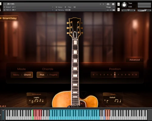 Straight Ahead Samples JB-145: Archtop Guitar v1.3 [KONTAKT]