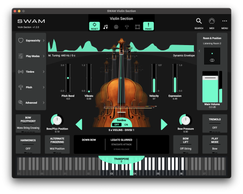 Audio Modeling SWAM String Sections v1.4.0 [WiN]