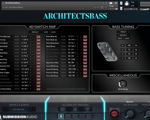 Submission Audio ArchitectsBass v1.0.2 [KONTAKT]