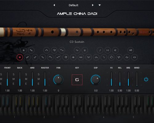 大笛音源 Ample Sound Ample China Dadi v1.0.1 [WiN]