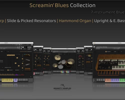Insanity Samples Screamin’ Blues Collection v1.0.1 [KONTAKT]