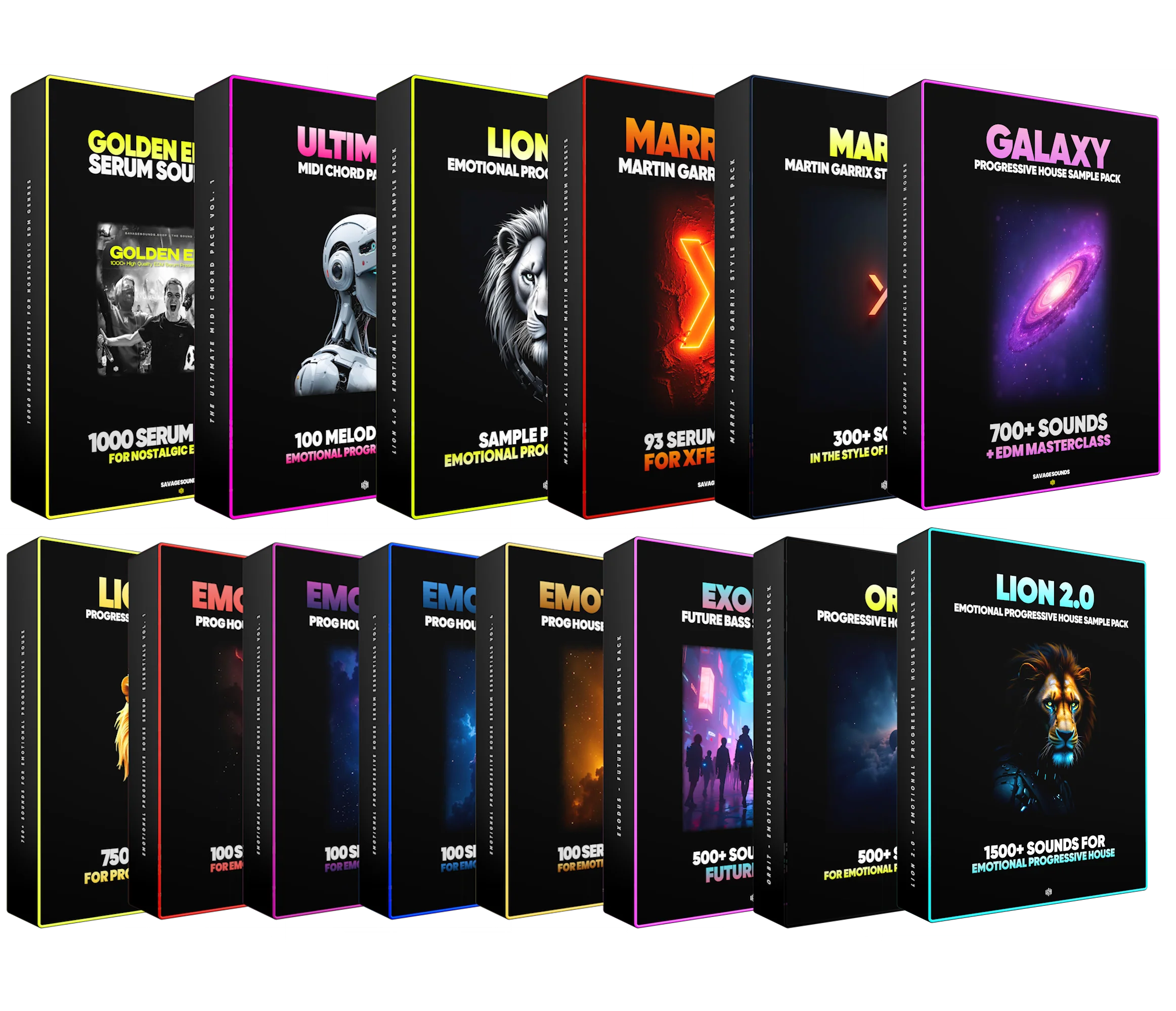Savage Sounds The Ultimate Emotional Progressive House Bundle [MULTiFORMAT]