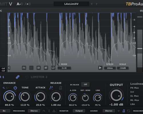 TBProAudio LAxLimit5 v5.0.1 [WiN, MacOSX]