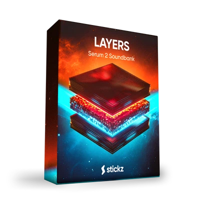 Stickz Layers EDM Lead Presets for Xfer Serum 2 [Synth Presets]